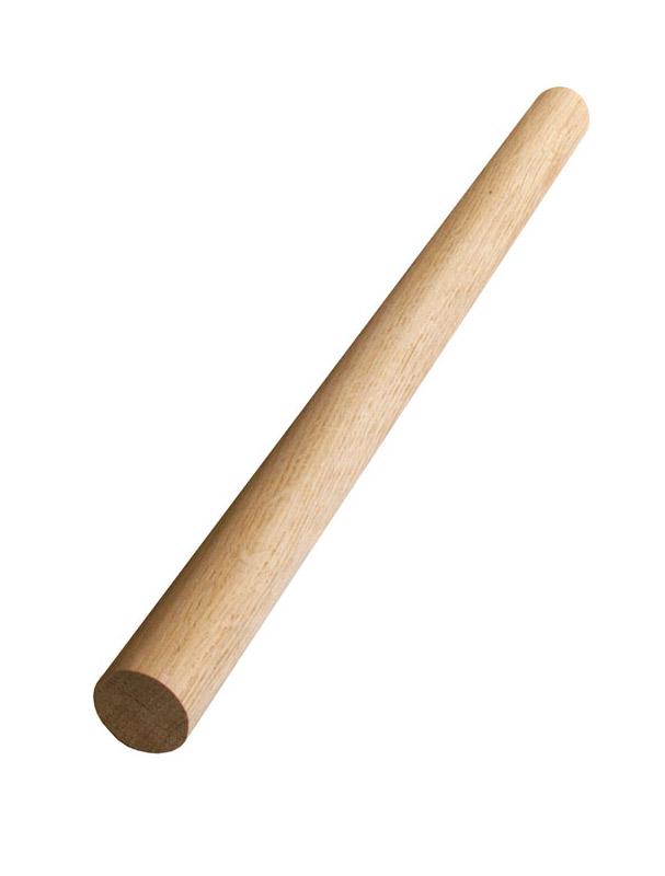 Oak dowel - 25 x 800 mm (0.98 x 35.4 in.)