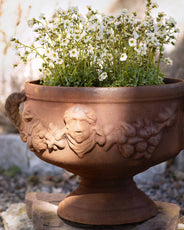 Cast Iron Urn - Oxidized - Small thumbnail image
