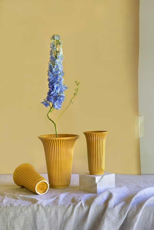 Bergs Potter Vase 1920 - Gul 20 cm image