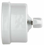 Light Switch - White Porcelain Surface-Mounted thumbnail image
