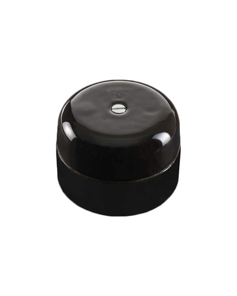 Verteilerdose – Schwarzes Porzellan, 50 mm, rund image