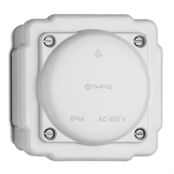 Kopplingsdosa - Vit bakelit IP44