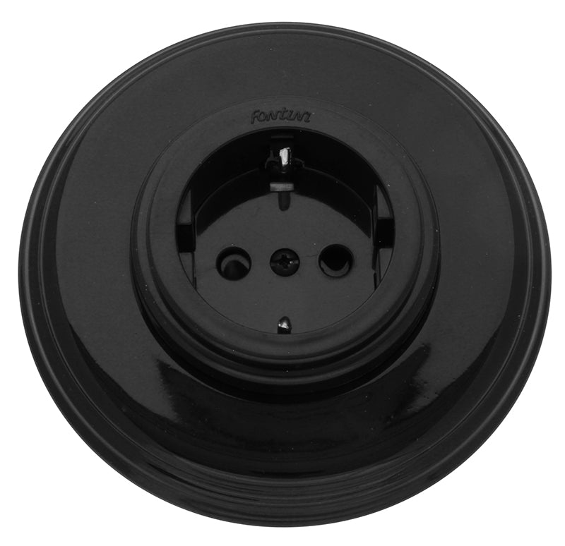 Fontini Outlet - Black Porcelain/Plastic