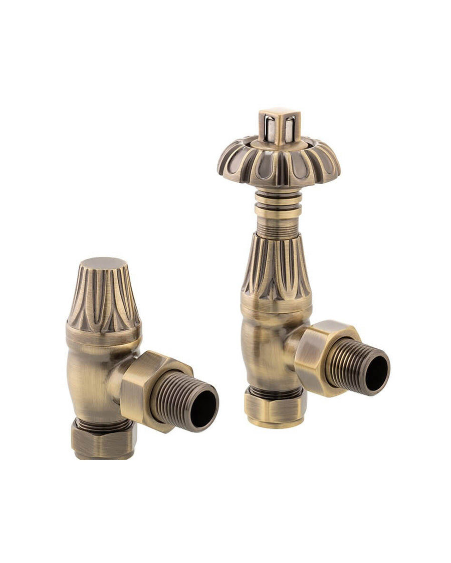 Radiator valve thermostat - Chelsea bronze image