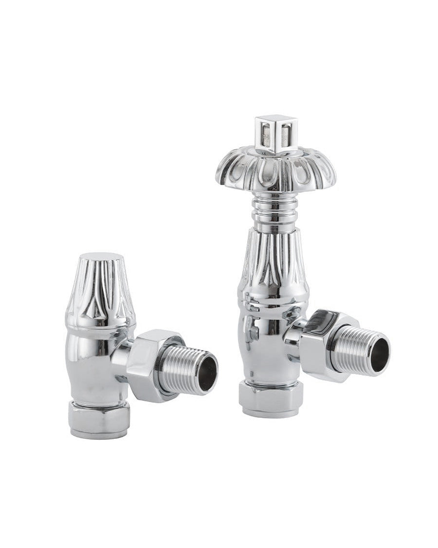 Radiator valve thermostat - Chelsea chrome image