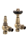 150 103 B sekelskifte Radiatorventil termostat Kensington brons tra 01