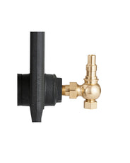 Radiatorventil termostat - Kensington mässing/trä thumbnail image
