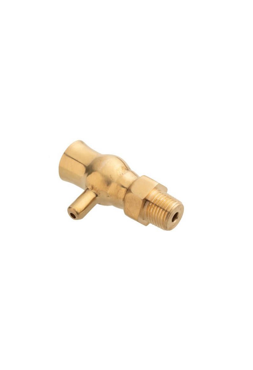 Air vent R6 for radiator - Brass image