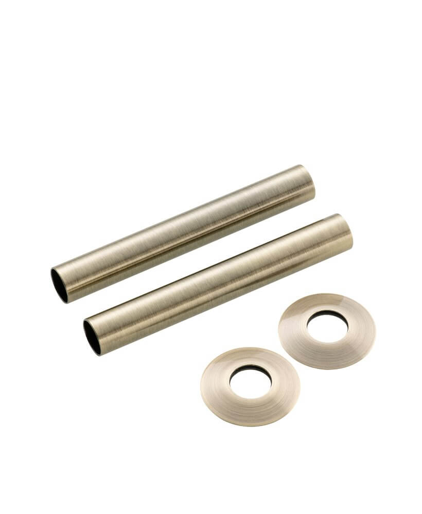 Pipe cover/pipe collar for water pipes - Bronze image