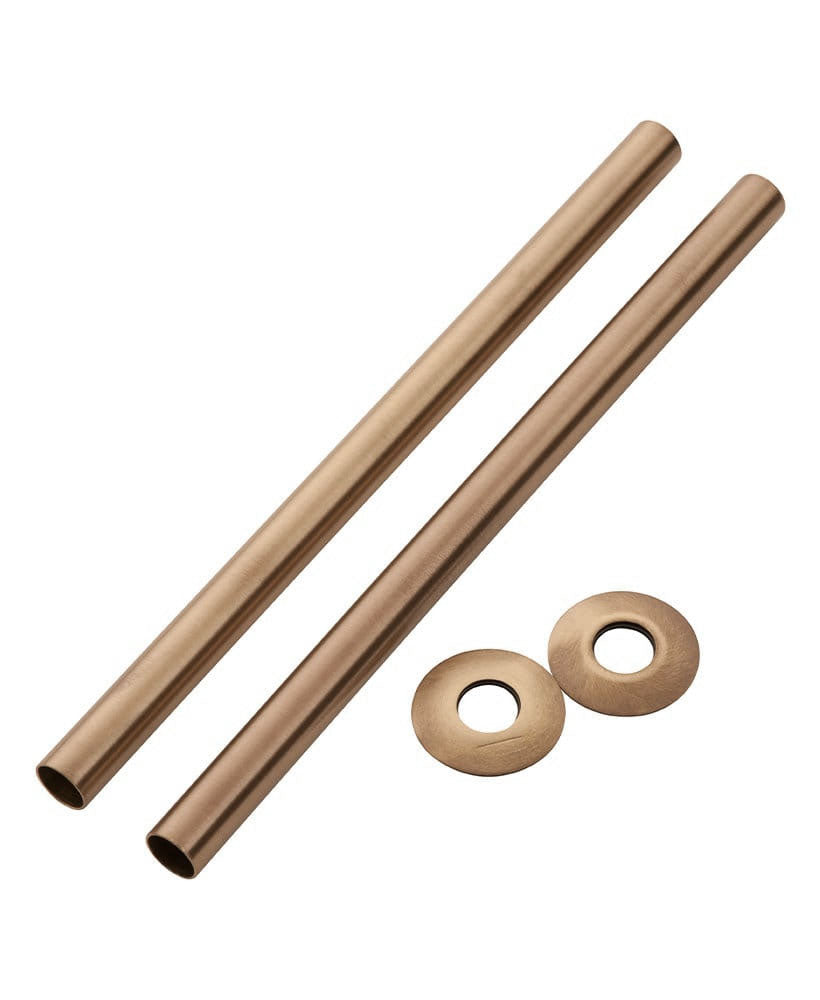 Pipe cover/pipe collar for water pipes - Antique finish image
