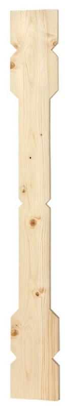 Wood Fence Picket - Gingerbread 135