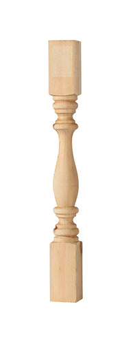 Drejet stolpe - fyrretræ 500 x 53 mm thumbnail image