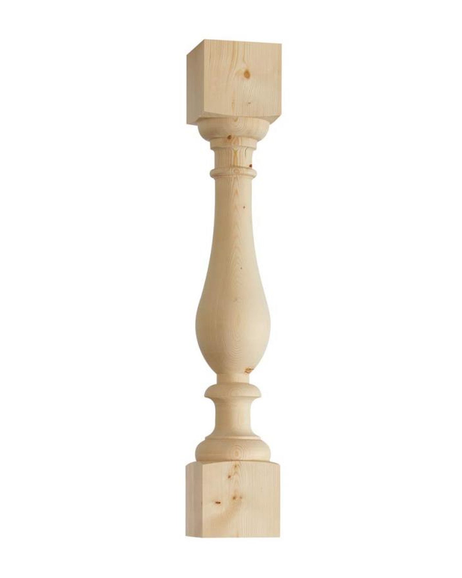 Dreid stolpe - Baluster gran 800 x 130 mm image