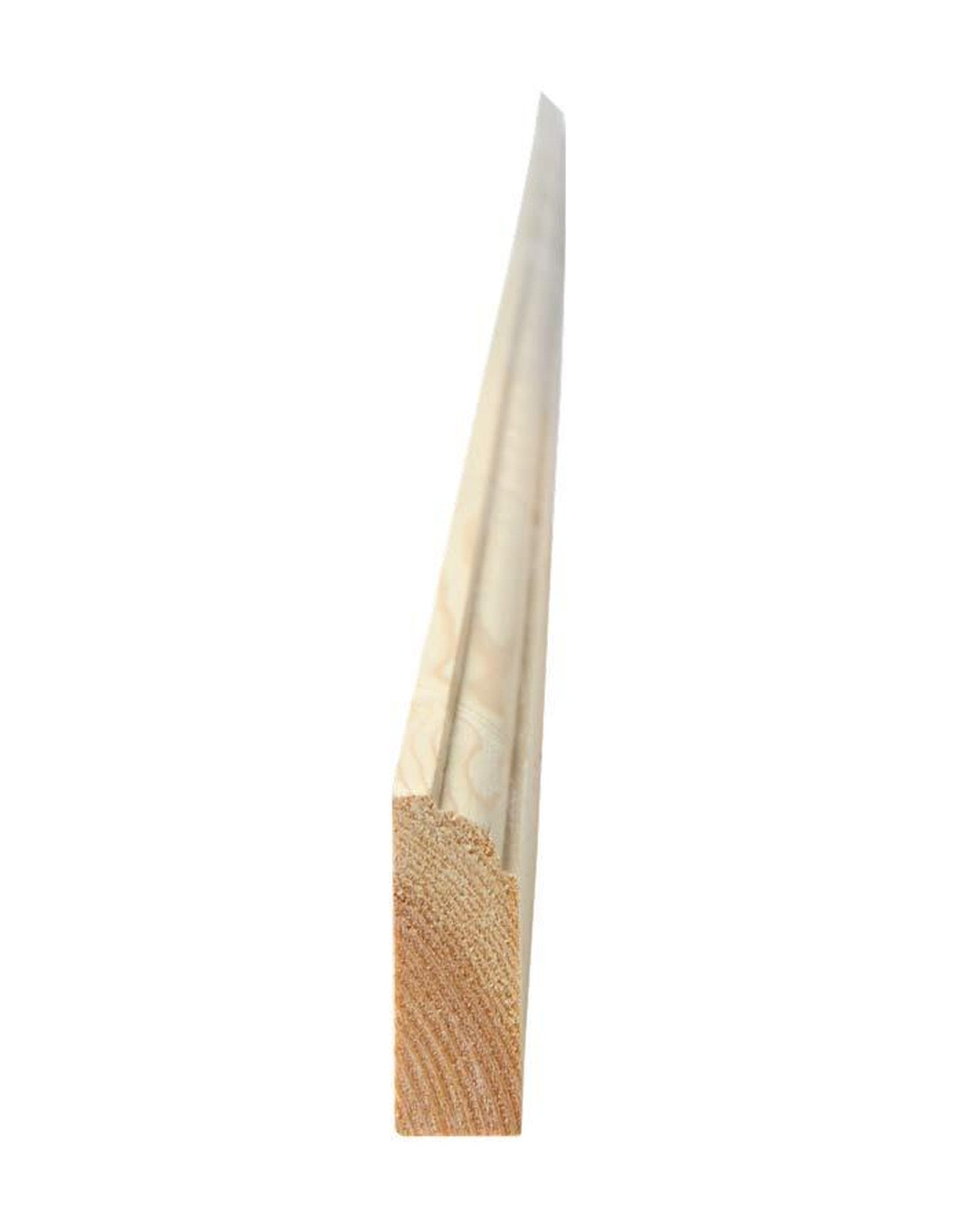 Bottenlist - enkel bottenlist för trappräcke 40 x 15 x 2350 mm ...