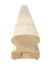 Handrail for staircase - 57 x 65 x 2350 mm (2.2 x 2.6 x 92.5 in.) - Classic style thumbnail image