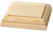 Newel post top square - 105 mm (4.1 in.) thumbnail image