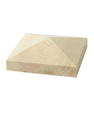 Stolpehatt til rekkverk - Pyramidehatt 145 x 145 mm thumbnail image