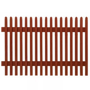 Gammeldags hegn Falu Rödfärg Signatur – Færdigmalet gransektion 1750 x 1180 mm thumbnail image