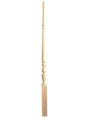 Drejet stolpe - fyrretræ 910 x 43 mm thumbnail image