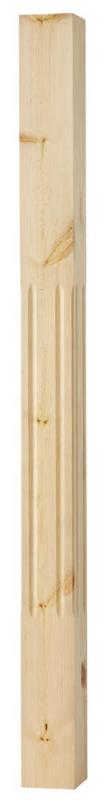 Stair baluster - 1180 x 85 mm pinewood