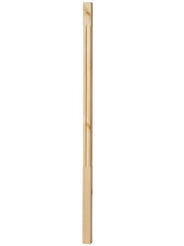 Stolpe med spor - Gelænderstolpe, 1180 x 40 mm, fyrretræ thumbnail image