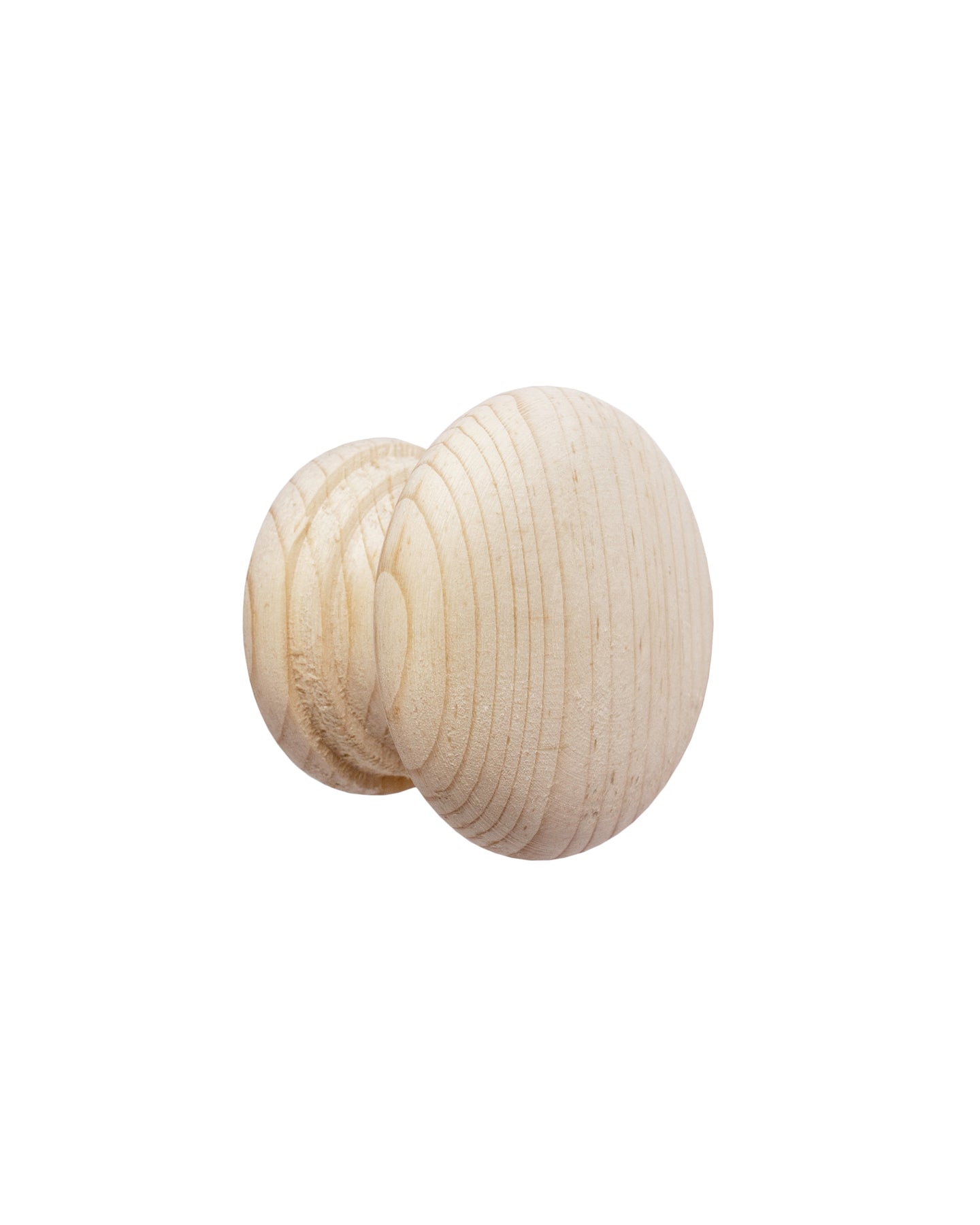 Wood Turned Knob - 38 mm (1.5 in.)
