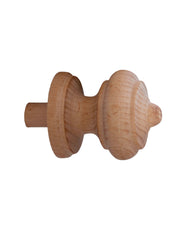 Ändknopp - Rund svarvad 47 mm thumbnail image