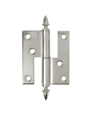 Bar Hinge Nickel-Plated - Acorn Knob for Cabinets thumbnail image