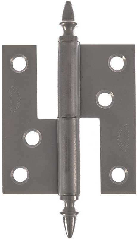 Unrebated Hinge - Acorn Finial image