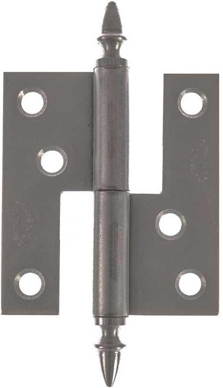 Unrebated Hinge - Acorn Finial image