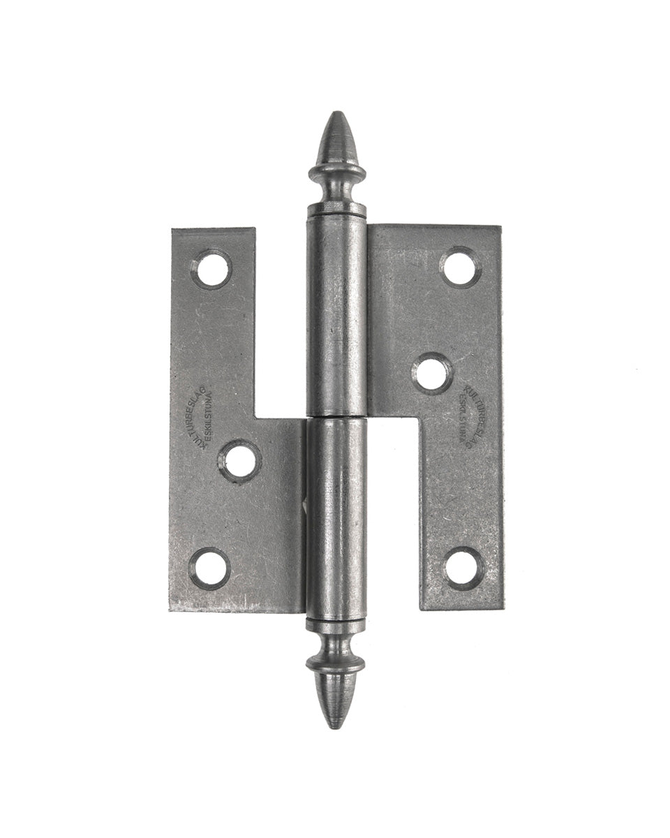 Bar Hinge - Acorn Knob, non-rimmed for doors image