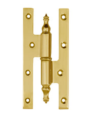 Bar Hinge - Brass 160 x 75 mm thumbnail image