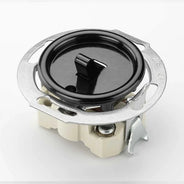 Round Bakelite light switch without frame - Toggle alternation light switch thumbnail image
