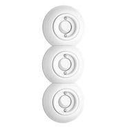 Porcelain Light Switch - Round Toggle Two-Way Light Switch thumbnail image