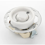 Porcelain Light Switch - Round Toggle Two-Way Light Switch thumbnail image