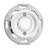 Round light switch in porcelain without frame - Toggle alternation light switch