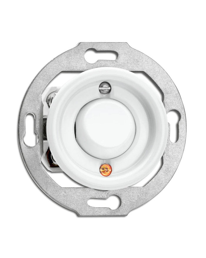 Light Switch Insert White Porcelain - Toggle Switch