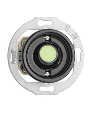 Strömbrytare insats svart porslin - Signalknapp utan symbol självlysande thumbnail image