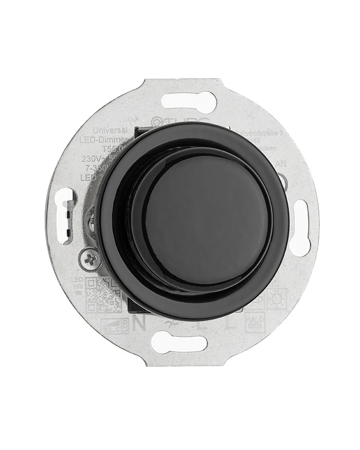 PRO LED Universal Dimmer – Black porcelain