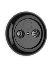 Antennuttag - TV/Radio svart porslin thumbnail image