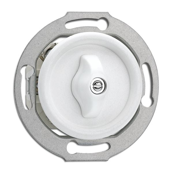 Duroplast light switch insert - Rotary multi-circuit light switch