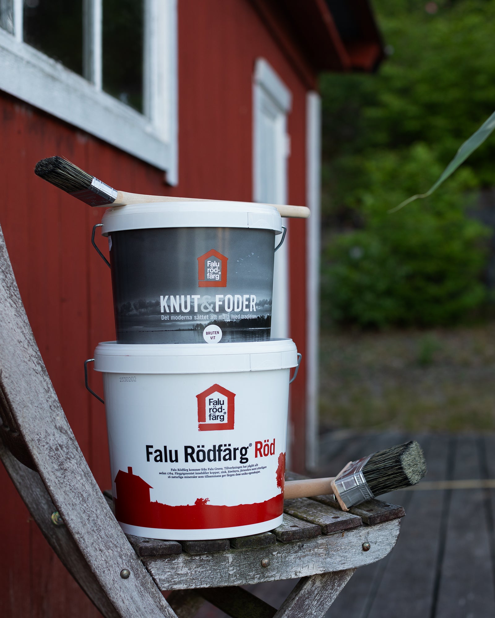 Falu Rödfärg - Knut & Foder Bruten Vit – Sekelskifte