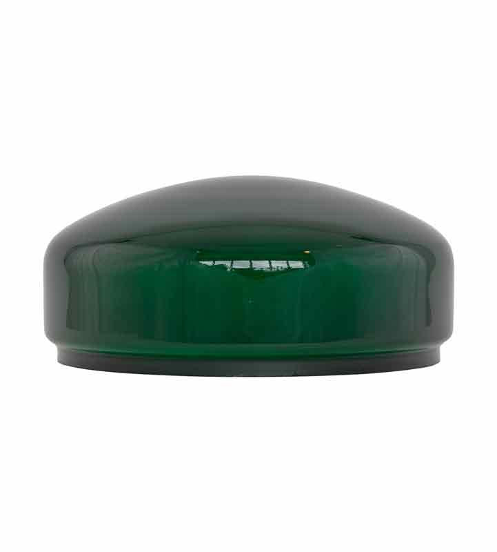 Lamp shade low - 235 mm Green