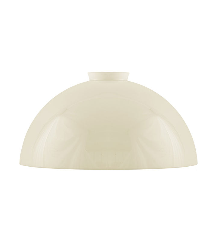 Hemispherical Shade d235 (f60/Ivory White)