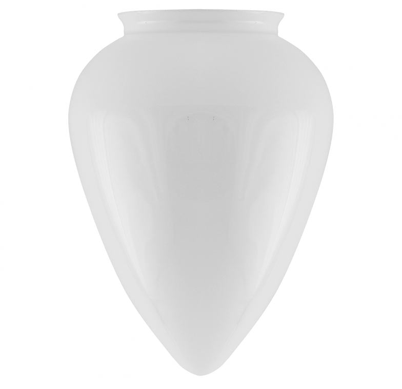 Drop shade - 80 mm - Opal white