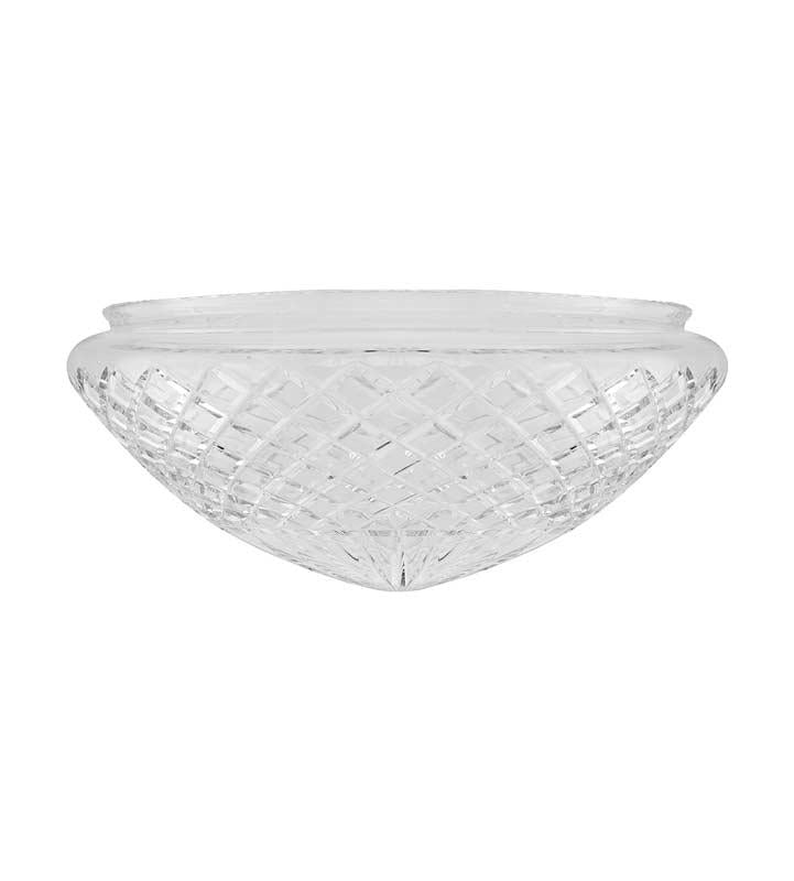 Ampel glass - 300 mm - Cut clear glass