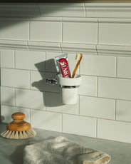 Toothbrush holder Brighton - Chrome thumbnail image