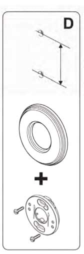Adapter Garby Colonial ram för utanpåliggande montering, utan platta thumbnail image