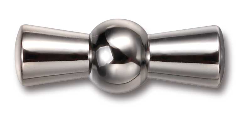 Knob to power switch - Chrome with chromed screw