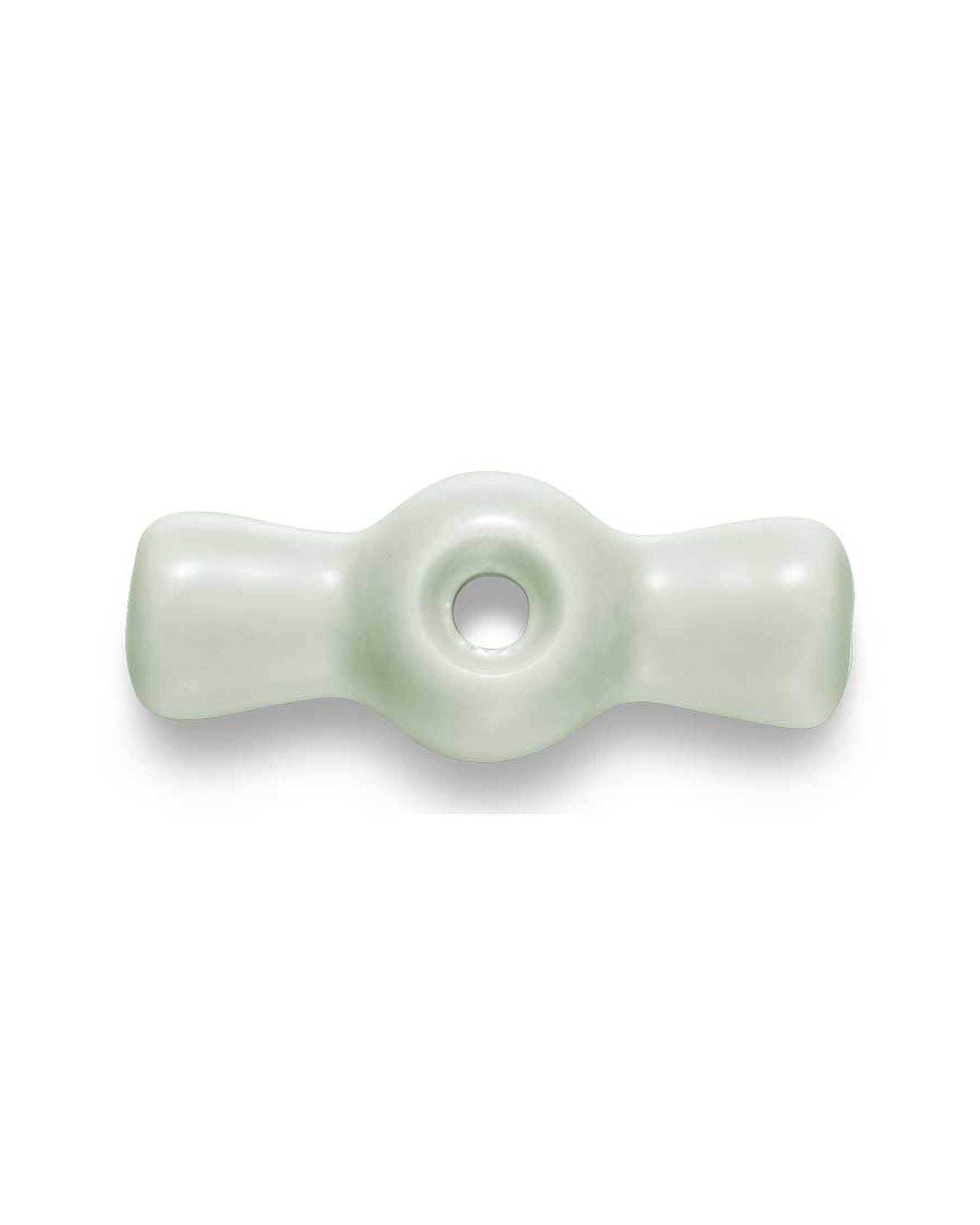 Bouton pour interrupteur - Porcelaine vert clair avec vis bronzées image